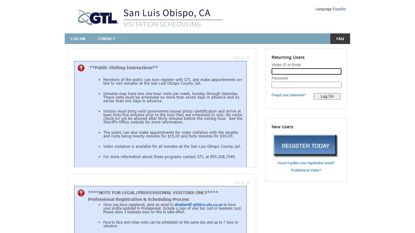 ViaPath Visitor Web 8.0 - GTLVisitMe